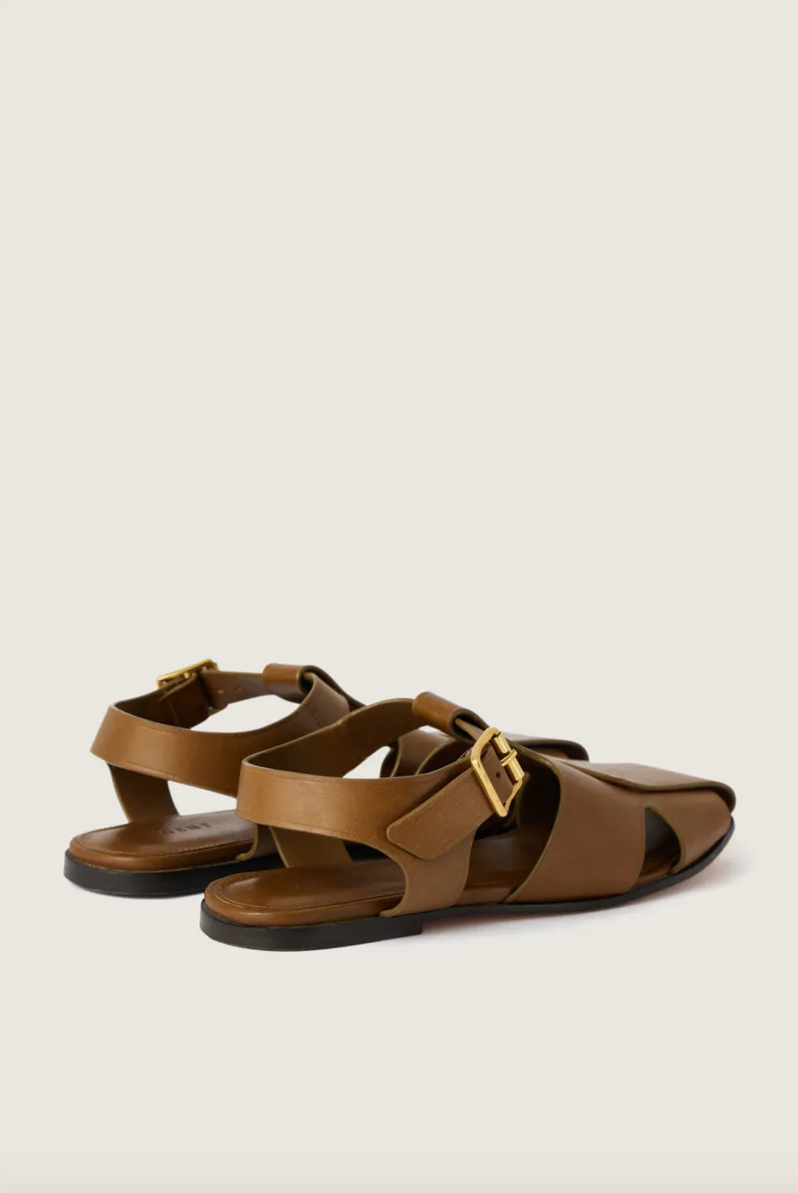 April Fisherman Tan Sandals