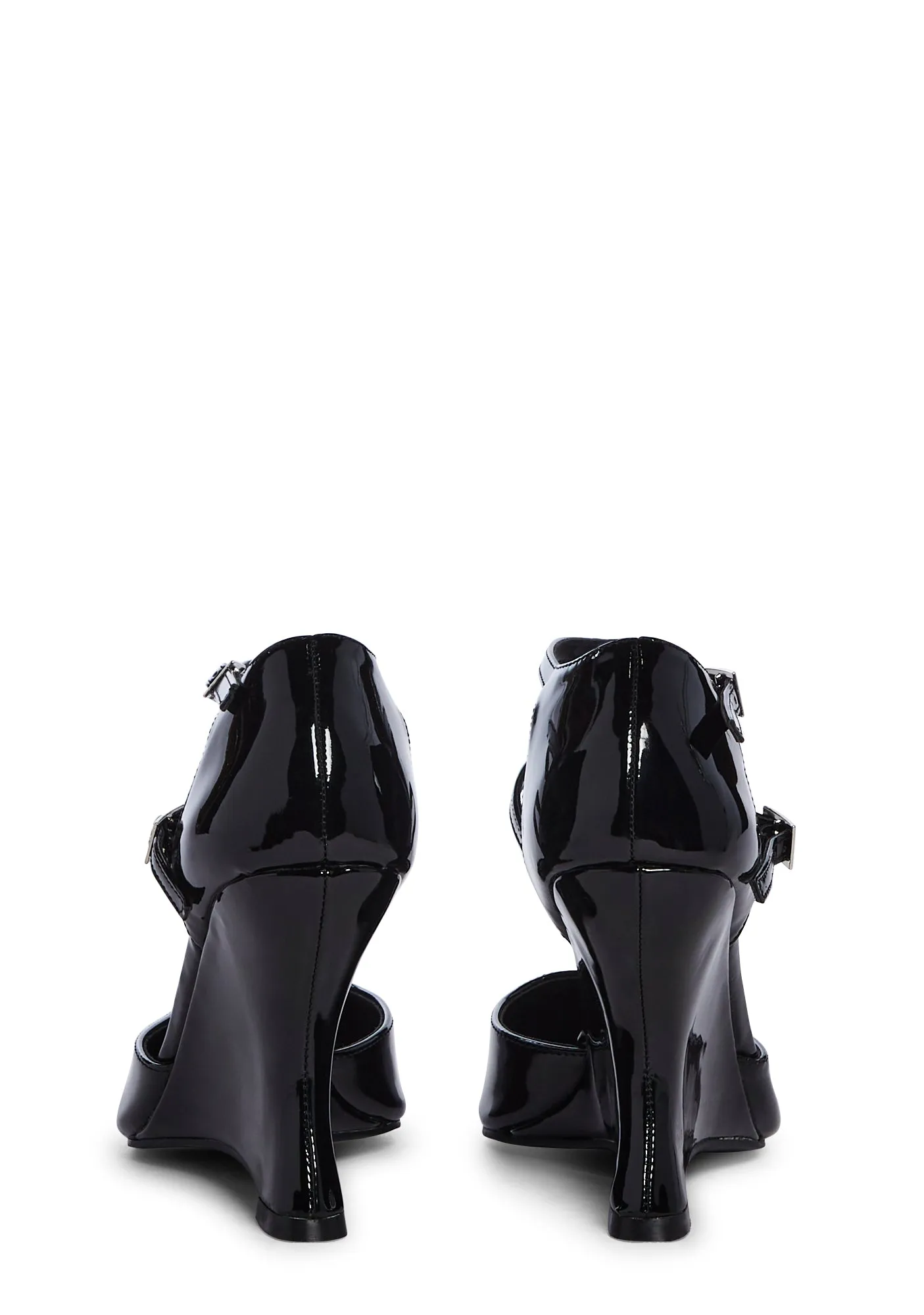 Aspiration Wedge Heels- Black