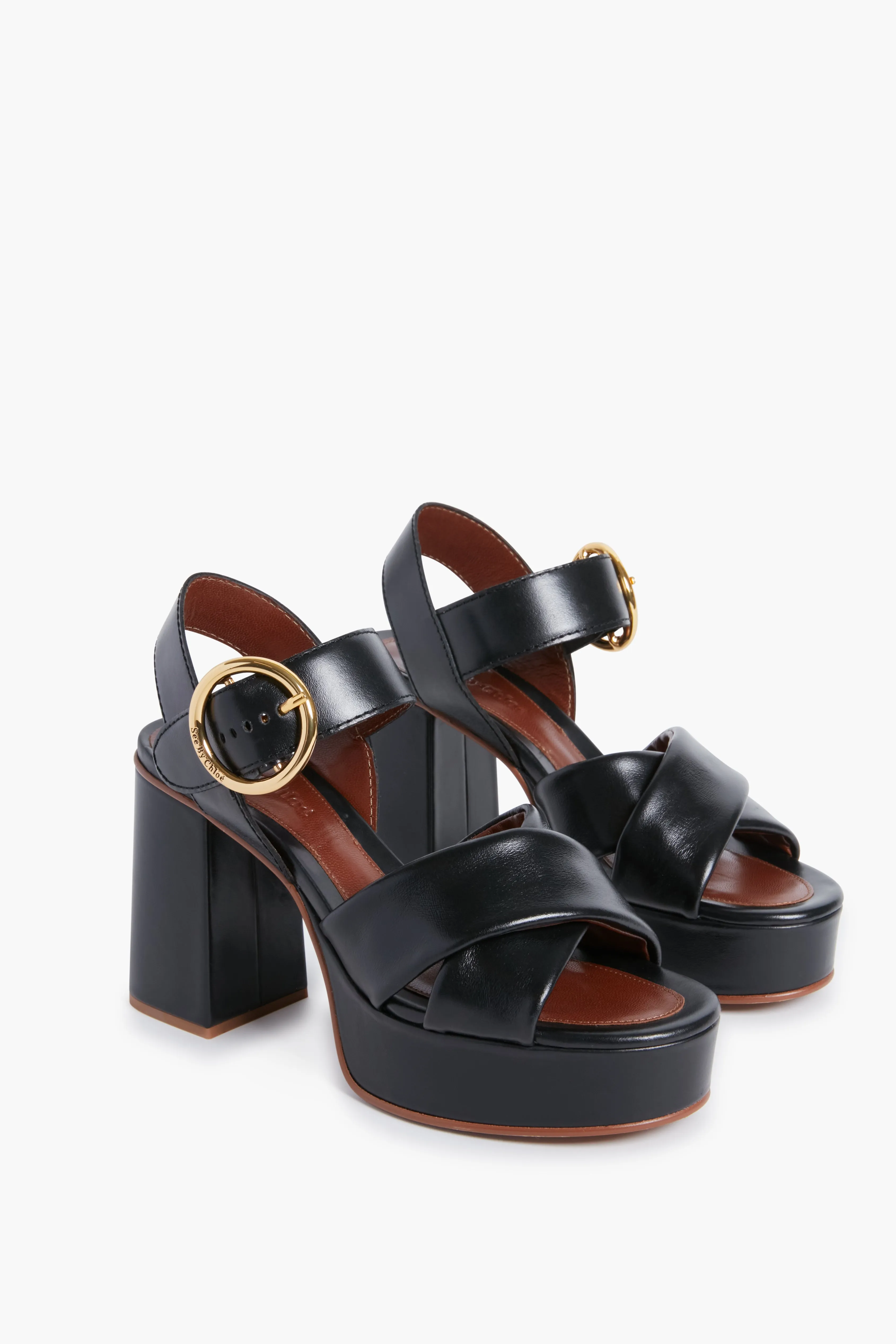 Black Lyna Heels