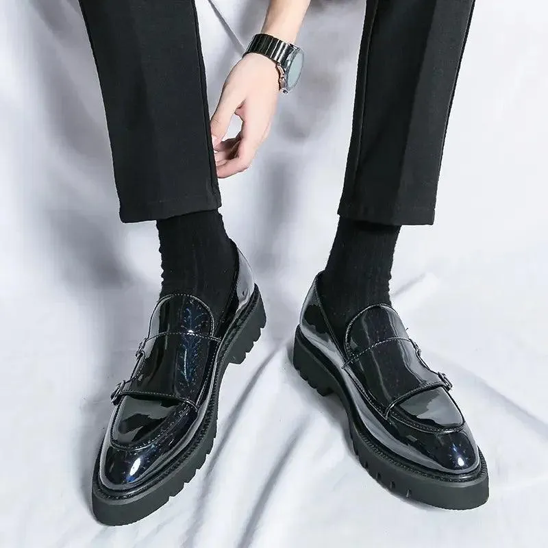 Casual Men Monk-Strap Loafer Shoes