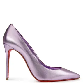 Christian Louboutin Kate 100mm Metallic Heels