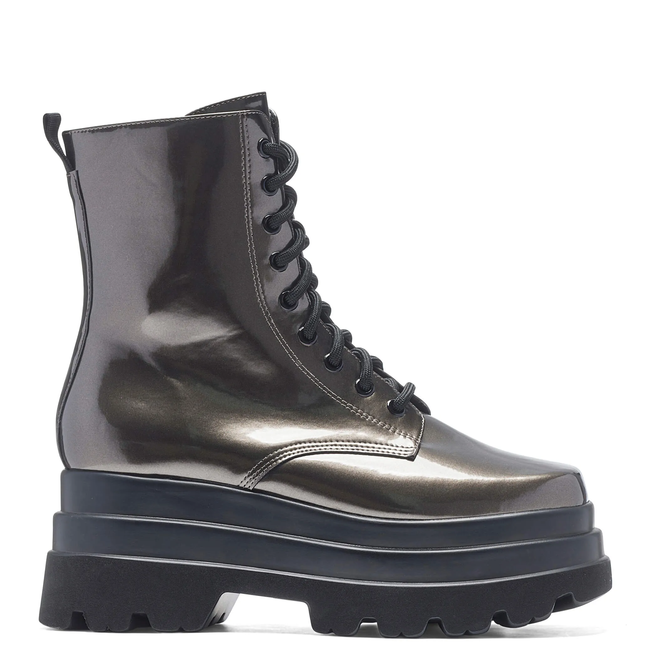 Deathwatch Trident Platform Boots - Static Grey