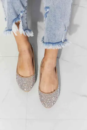 Forever Link Sparkle In Your Step Rhinestone Ballet Flat