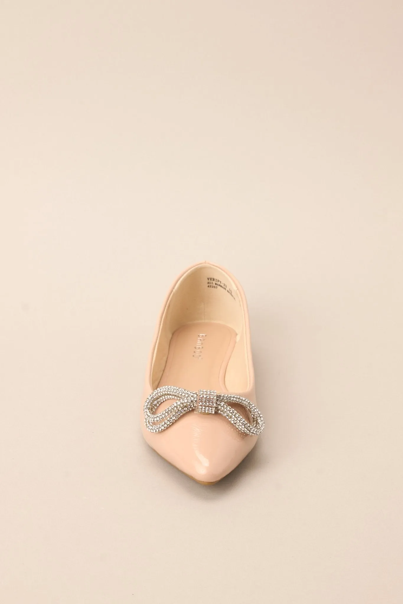 Graceful Glide Nude Ballet Flats