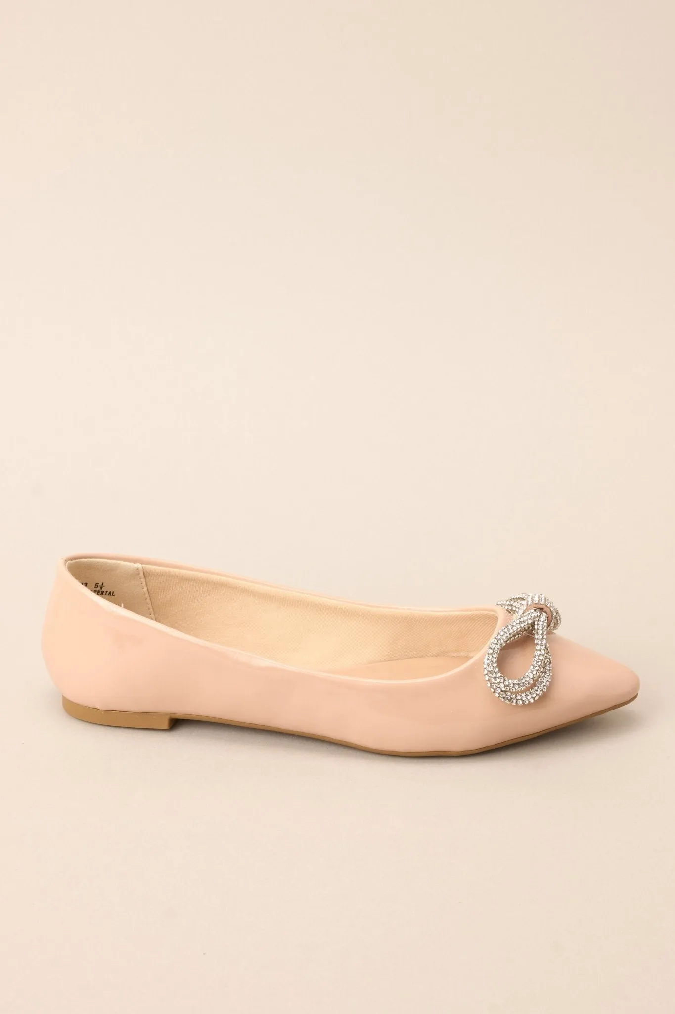 Graceful Glide Nude Ballet Flats