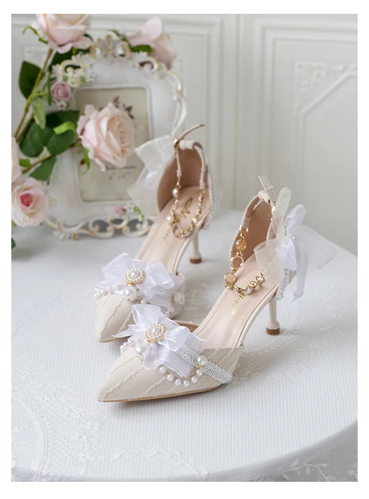 Hexagram～Miss Furla～French Lolita Elegant High Heels