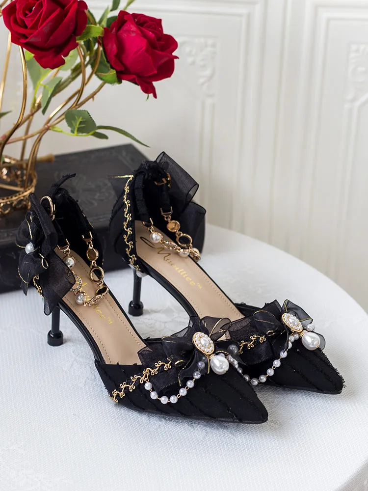 Hexagram～Miss Furla～French Lolita Elegant High Heels