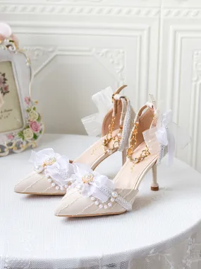 Hexagram～Miss Furla～French Lolita Elegant High Heels