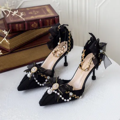 Hexagram～Miss Furla～French Lolita Elegant High Heels