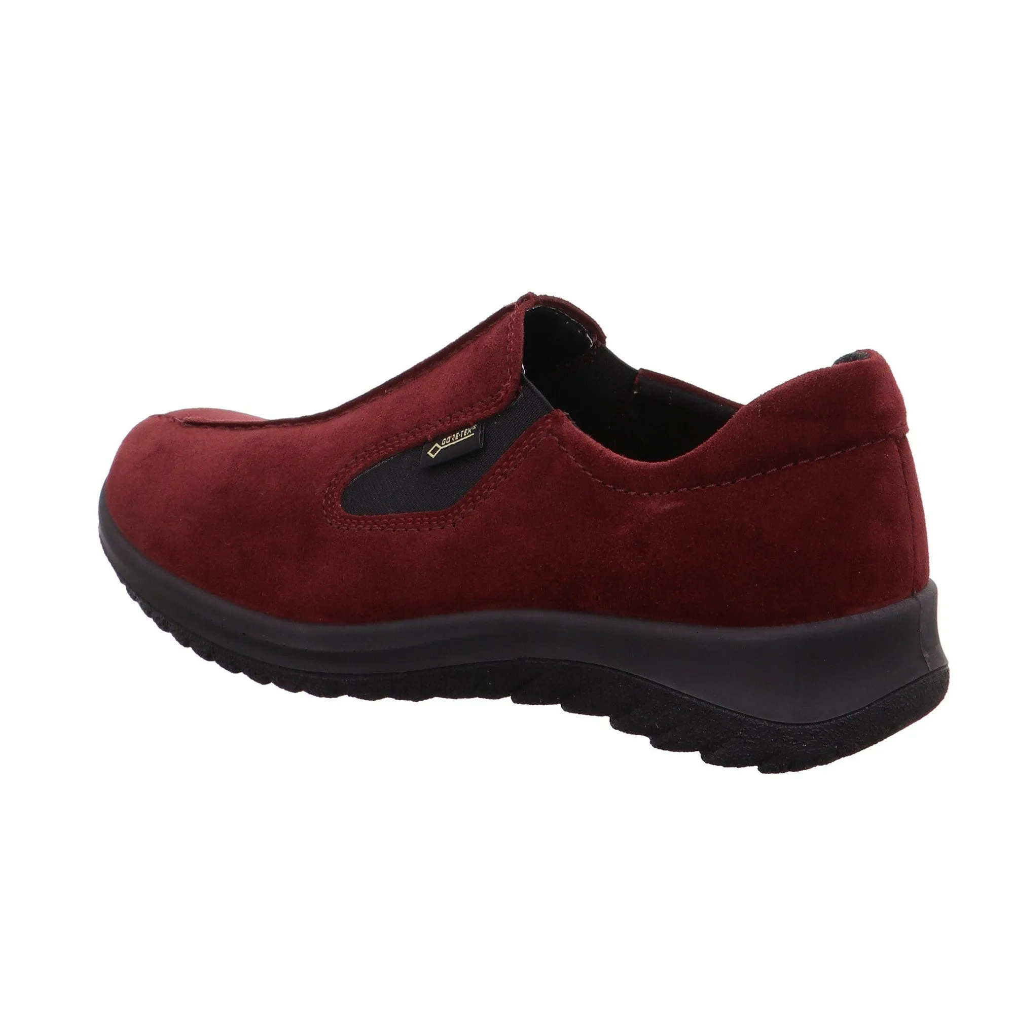 Legero 2-009568-5910 Softboot Red Waterproof Suede Slip On Loafers