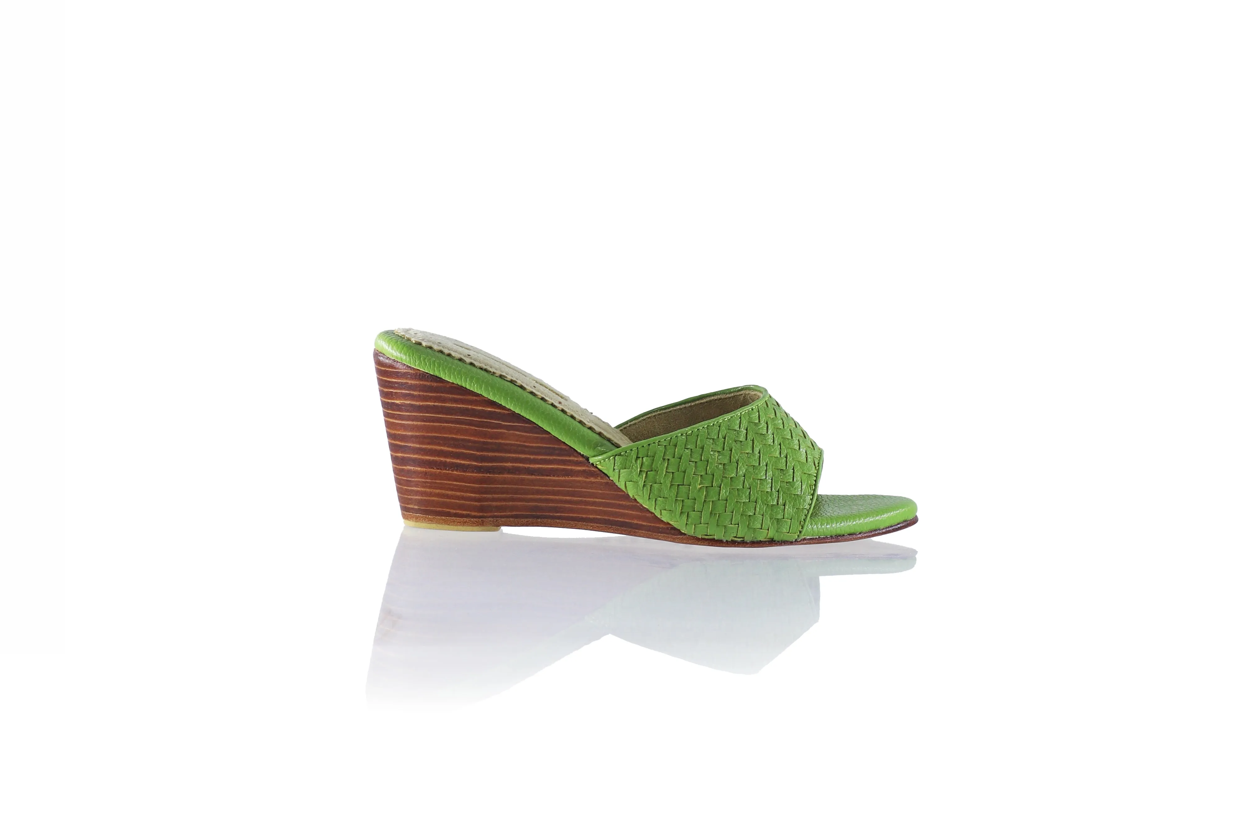 Mama 80mm Wedges - Green BKK