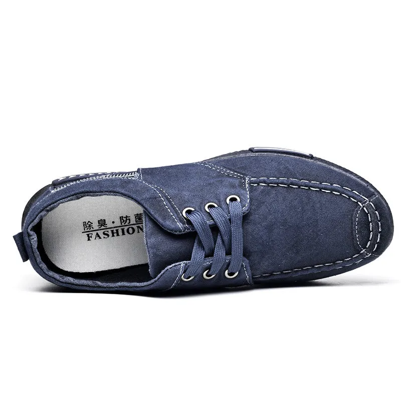 Men's Spring / Autumn Denim Lace-Up Casual Shoes