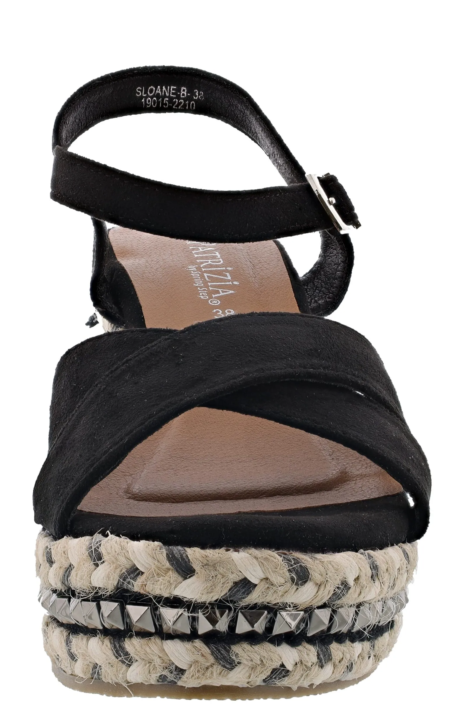 Patrizia Sloane Studded Wedge Sandals By Spring Step