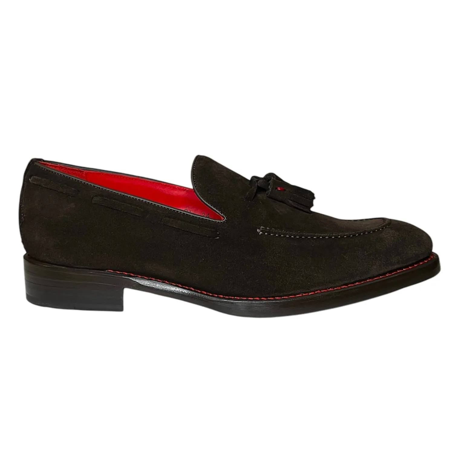 "Cheltenham" Page Suede Tassle Loafer