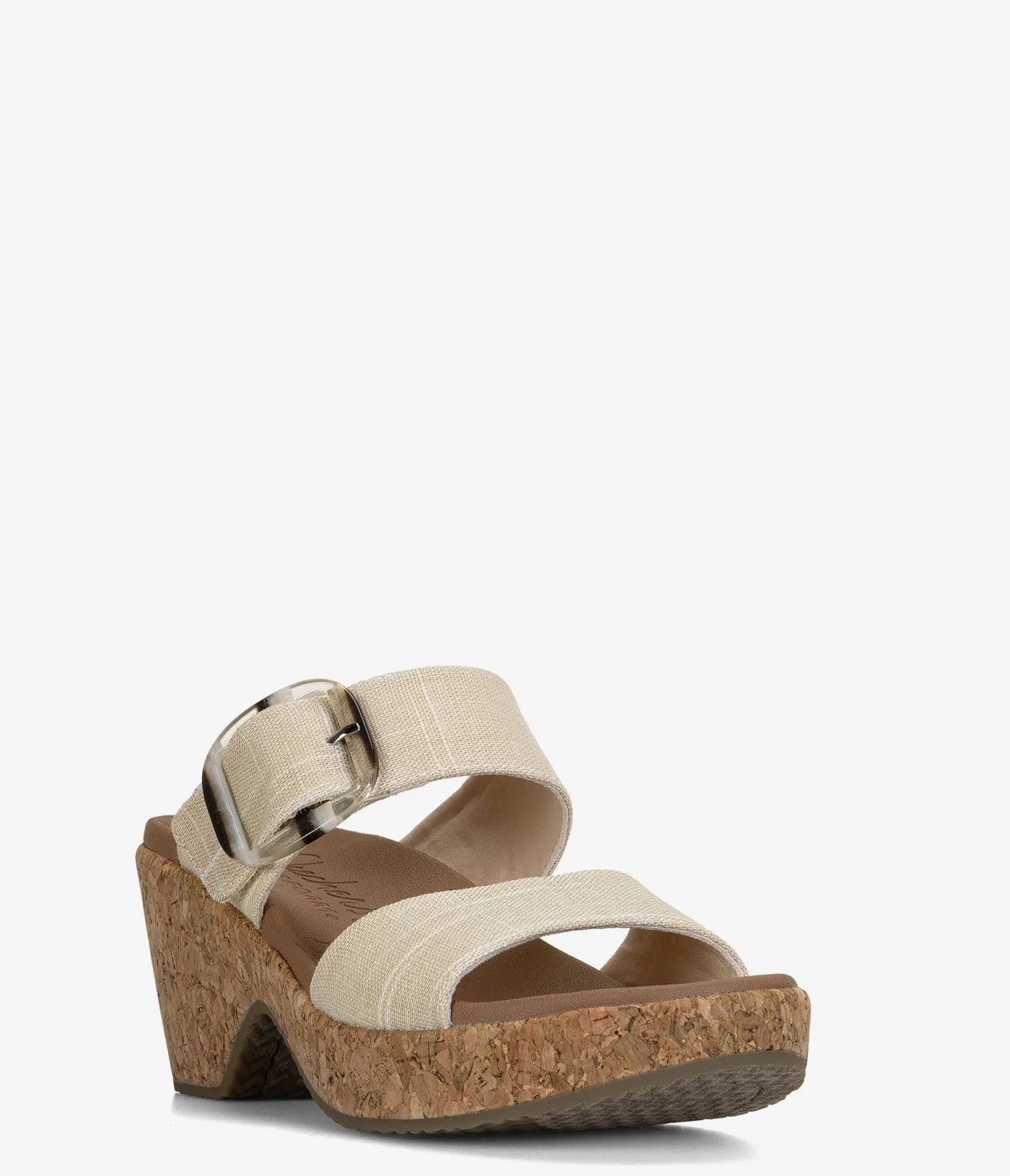 Skechers Brystol Cork Heel Sandals - Women