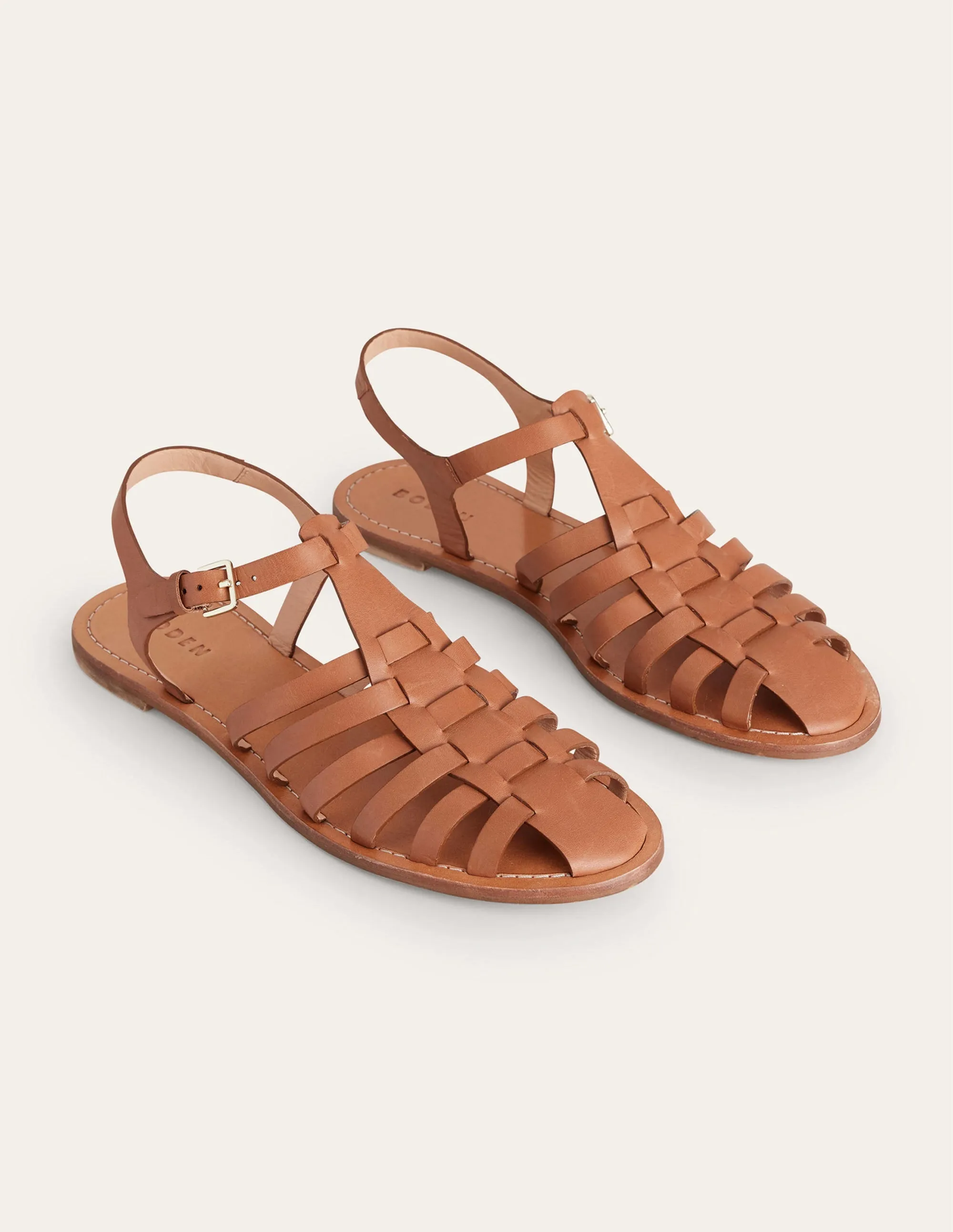 Traditional Fisherman Sandals-Tan