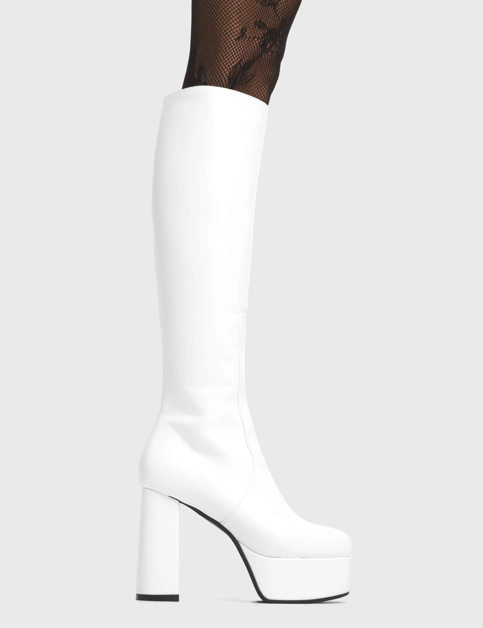 Whatta Showdown Platform Knee High Boots