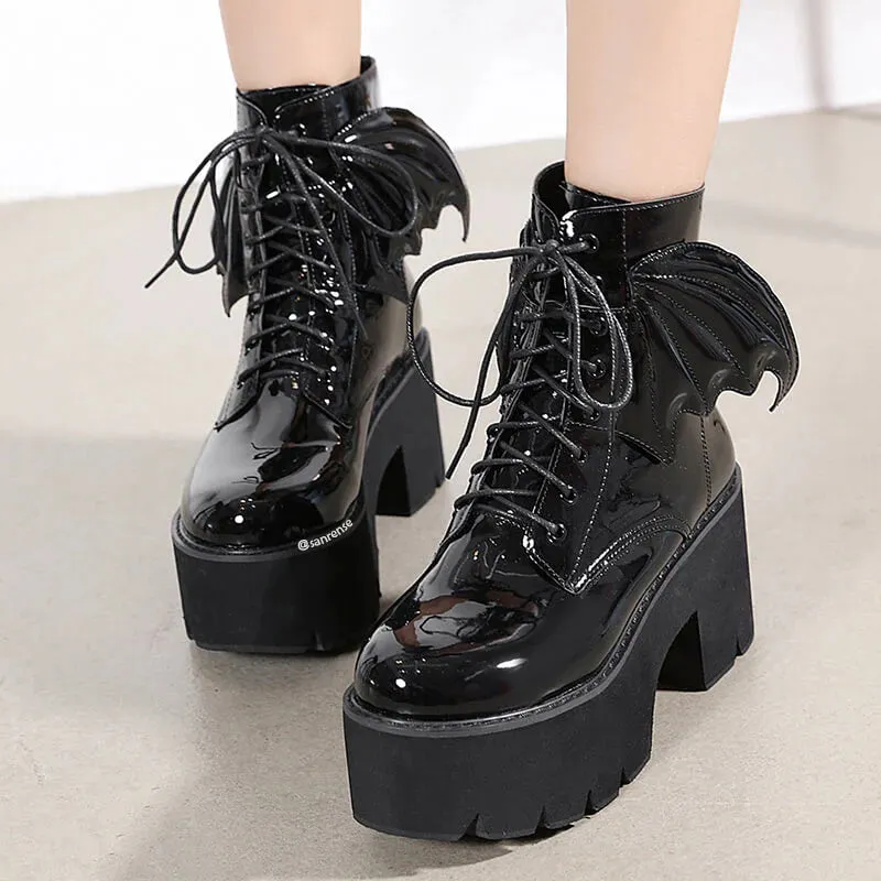 Wing Platform Boots AD21180