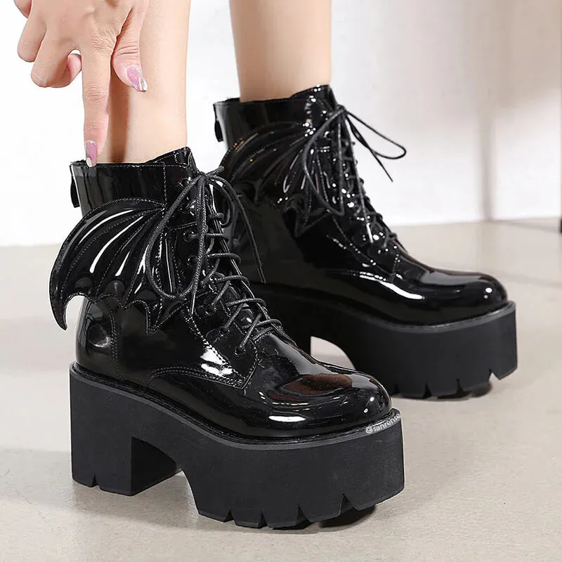 Wing Platform Boots AD21180