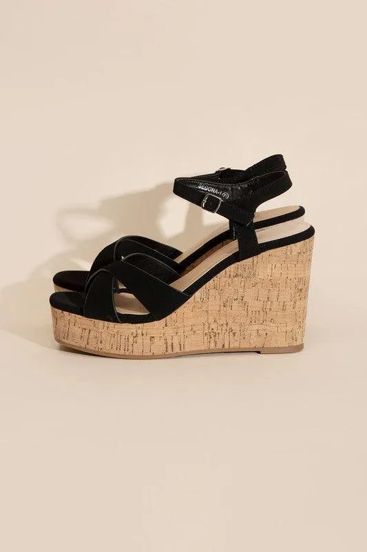 Womens Shoes Style No. Sedona-1 Wedge Heel Sandals